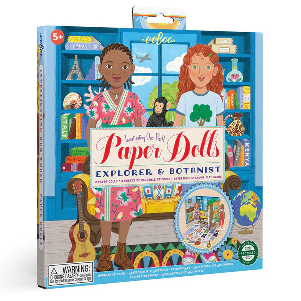 eeBoo Paper Dolls Kit (Multiple Styles)
