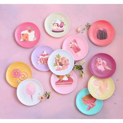 Glitterville Patisserie Melamine Plates (12 Styles)(ME0774)