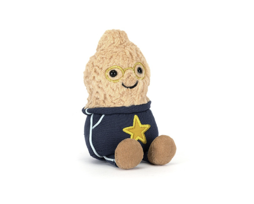 Jellycat Amuseable Peanut Star Student Outfit