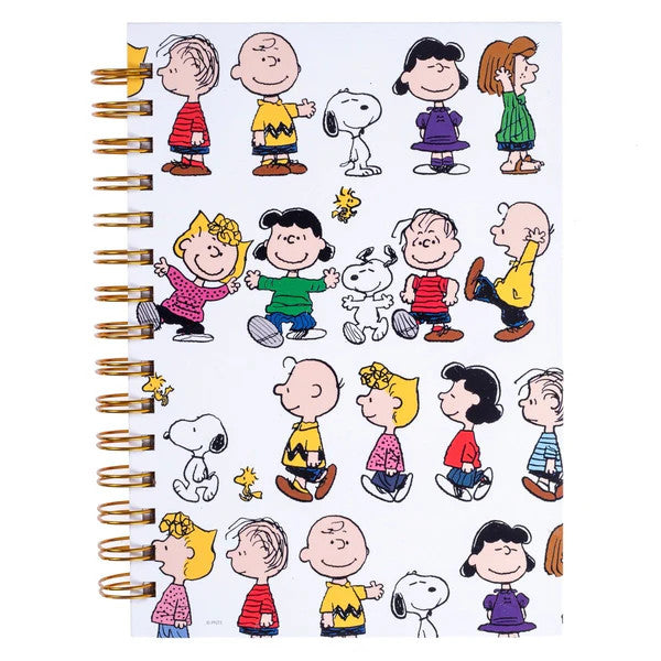 Graphique de France Peanuts Gang Hardbound Journal