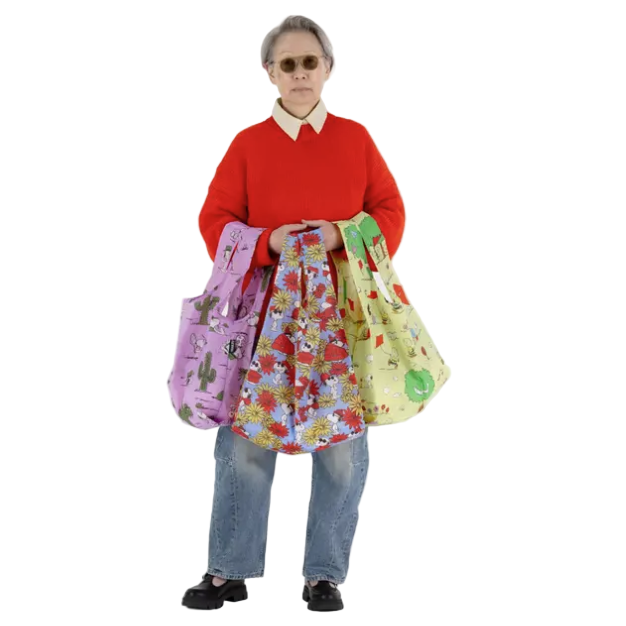 Baggu Resuable Bags Set of 3 - Peanuts