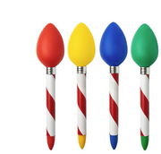 Christmas Jumbo Light Up Bulb Pen