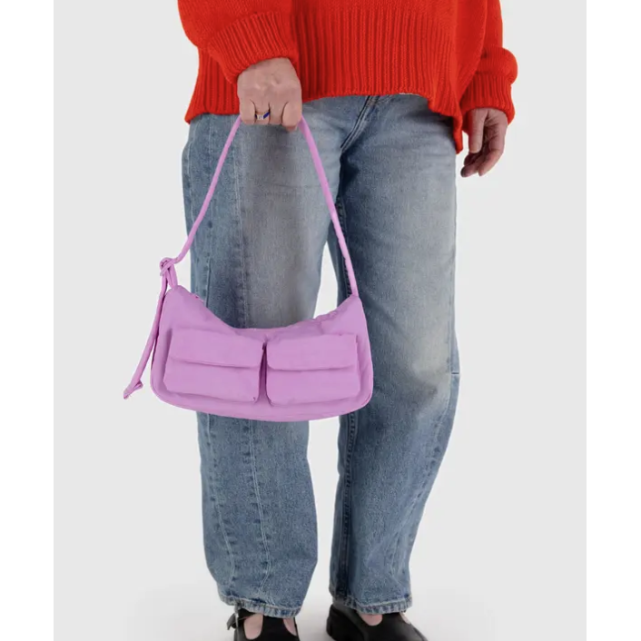 Baggu Cargo Shoulder Bag - Peony