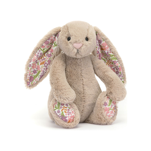 Jellycat Bashful Blossom Beige Bunny 'Petal' Small