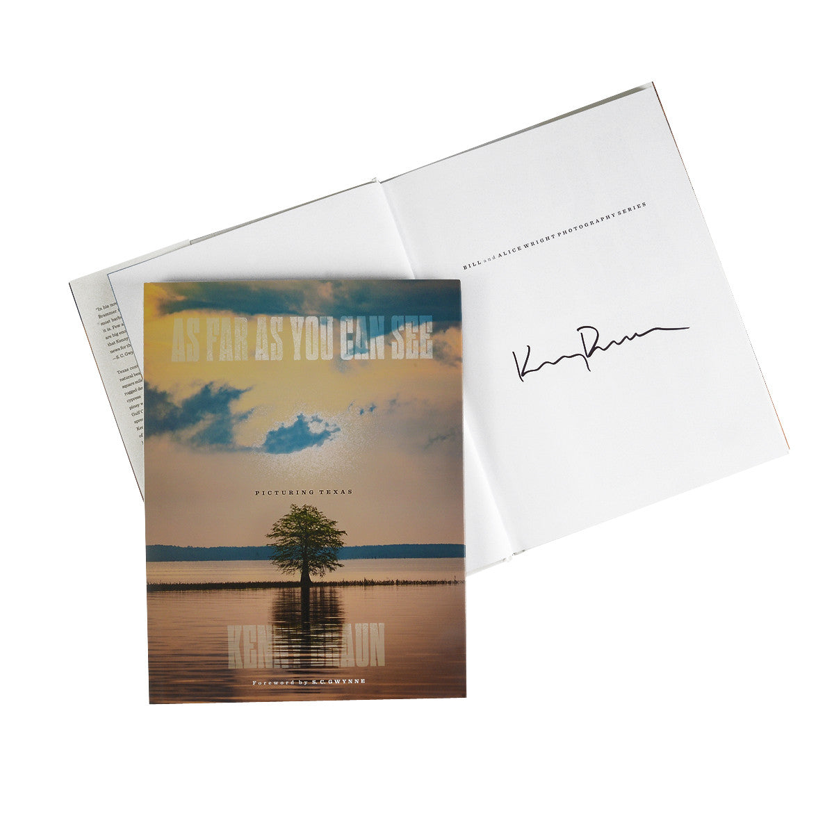 As Far as the Eye Can See: Picturing Texas-Book (Signed by Author)
