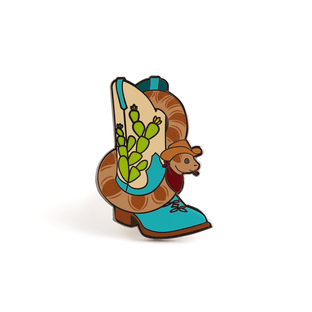 Luxcups Snake In My Boot Pin