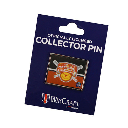 Texas Longhorn 2025 Softball National Champions Collector Pin