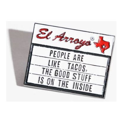 El Arroyo Enamel Sign Pin (Multiple Styles)
