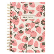 Graphique Le France Pink Strawberries Hard Bound Journal