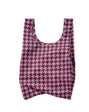 Baggu Baby Reusable Bag - Pink Houndstooth