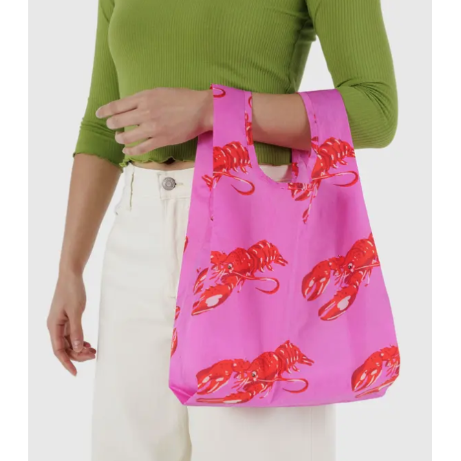 Baggu Baby Reusable Bag - Pink Lobster