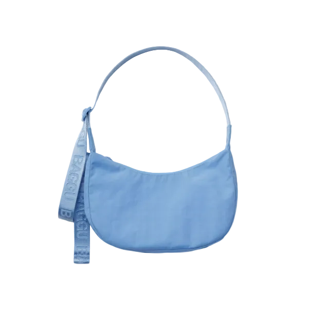 Baggu Small Nylon Crescent Bag - Piscine