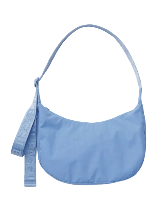 Baggu Medium Nylon Crescent Bag - Piscine