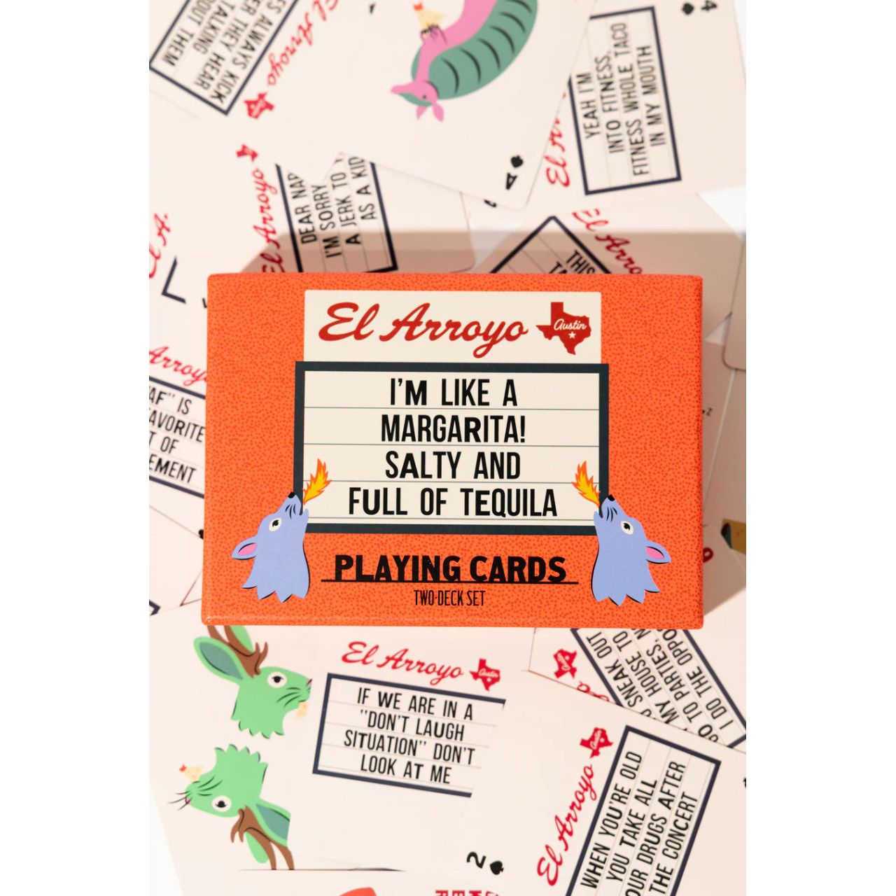 El Arroyo "Happy Hour" 2 Deck Playing Card Set (PCD-02)