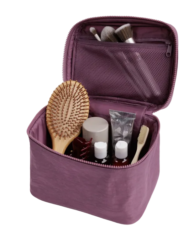 Baggu Large Cosmetic Case - Wild Plum