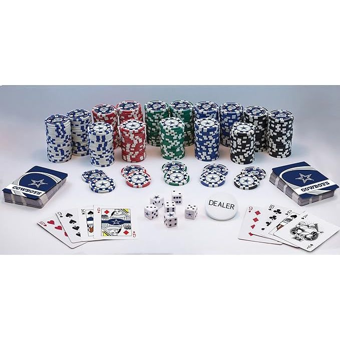 Dallas Cowboy 300 Piece Poker Set (DAC3153)