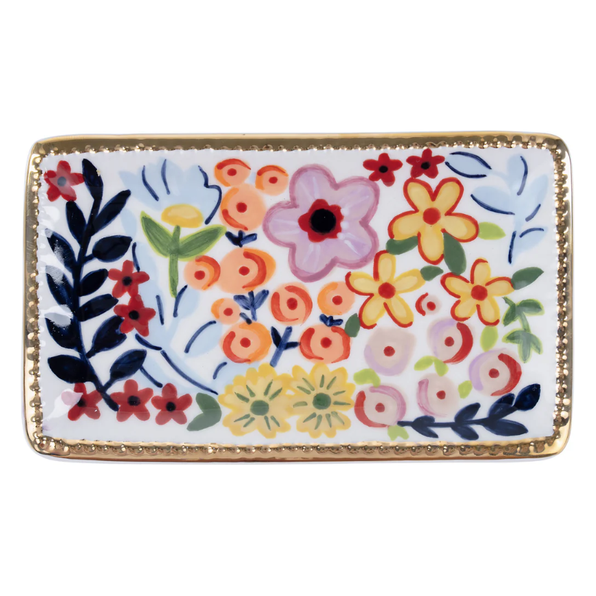 Glory Haus Petals and Posies Trinket Tray