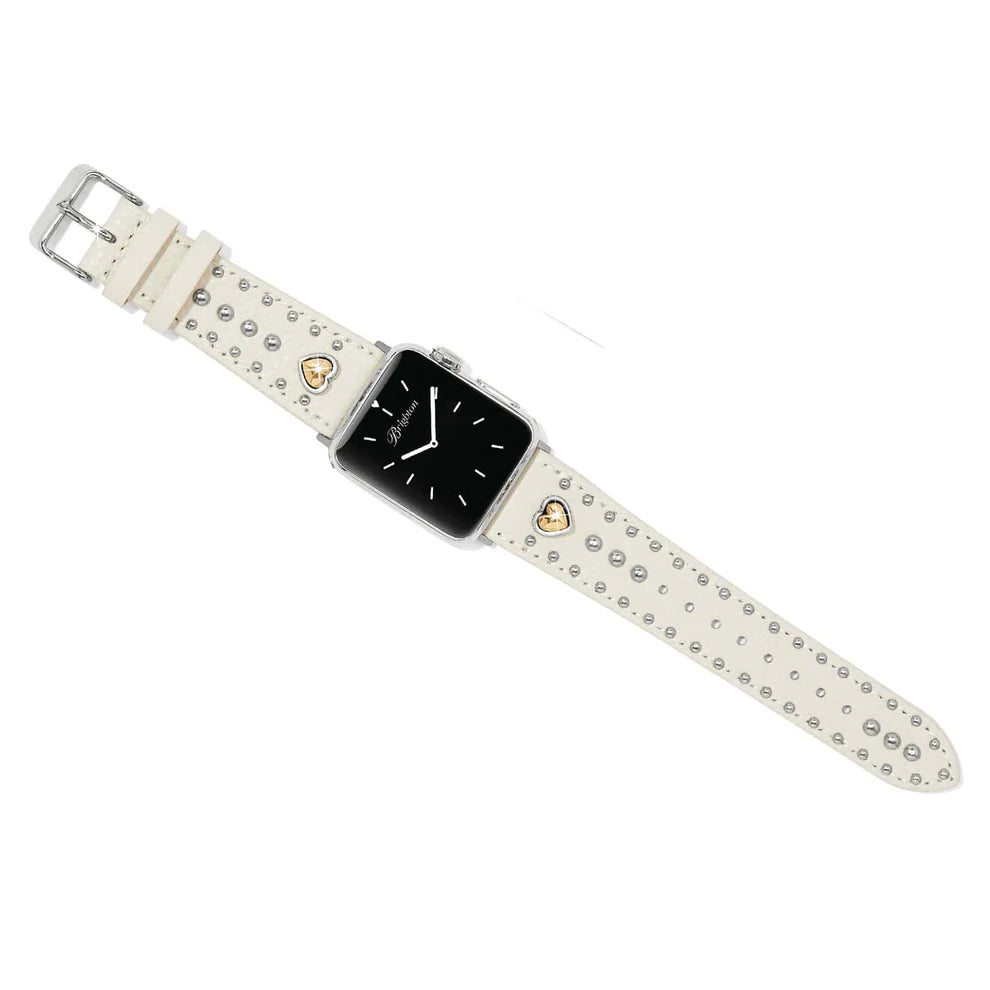 Brighton Pretty Tough Heart Leather Watch band (W20480)