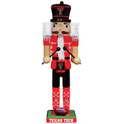 Masterpiece Texas Tech  Wooden Collectible  12" Nutcracker (UTT4050)