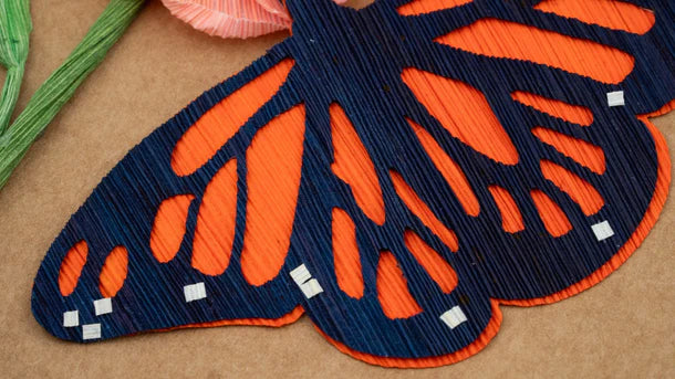 Husk And Heart Monarch Butterfly (HH-GC-10022)