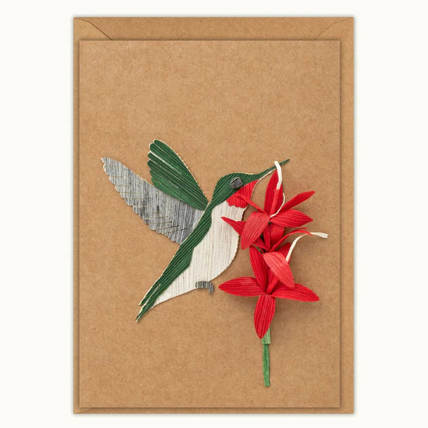 Husk And Heart Hummingbird (HH-GC-10029)