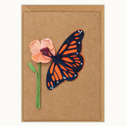 Husk And Heart Monarch Butterfly (HH-GC-10022)
