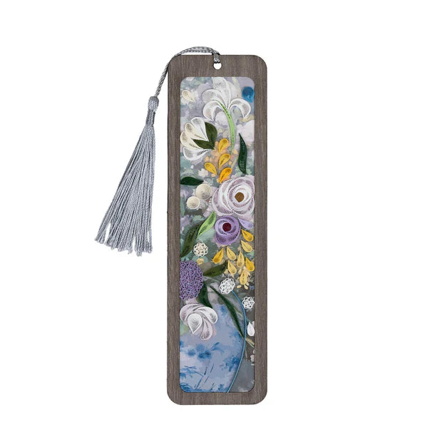 Quilling Artist Series Bookmark Spring Bouquet,Renoir (QC-BK-10082)