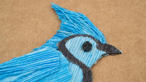 Husk And Heart Blue Jay (HH-GC-10031)