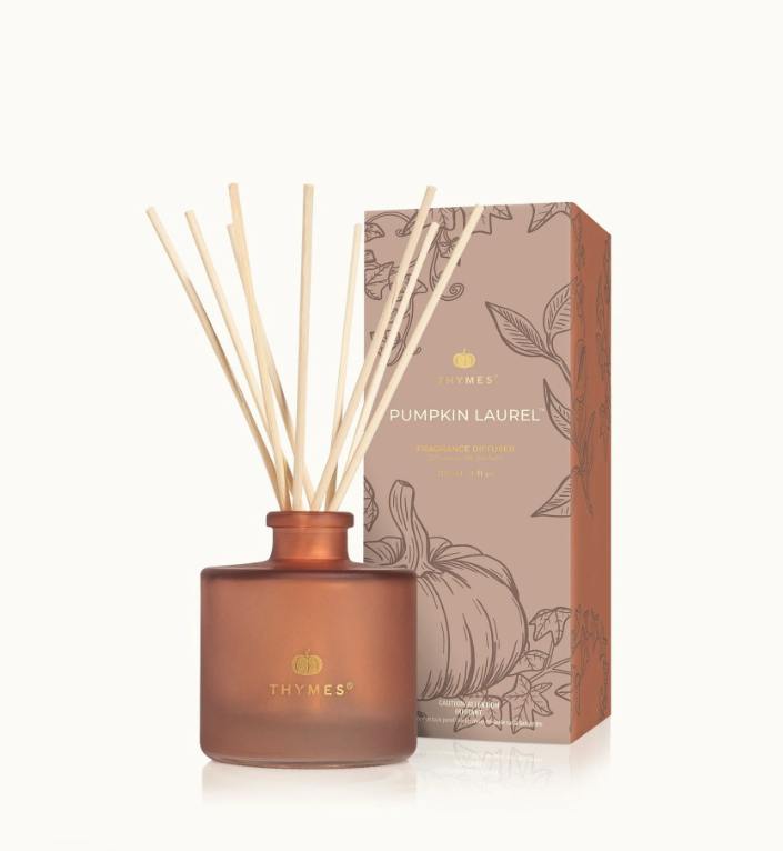 Thymes Pumpkin Laurel Petite Diffuser