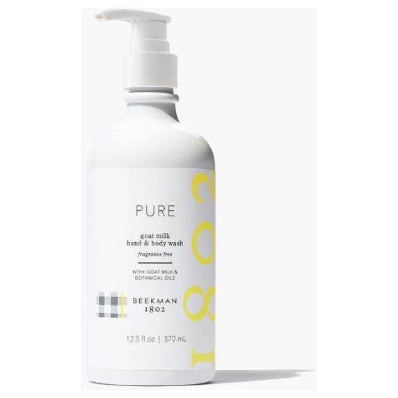 Beekman 1802 Pure Goat Milk Fragrance Free 12.5 oz Hand & Body Wash