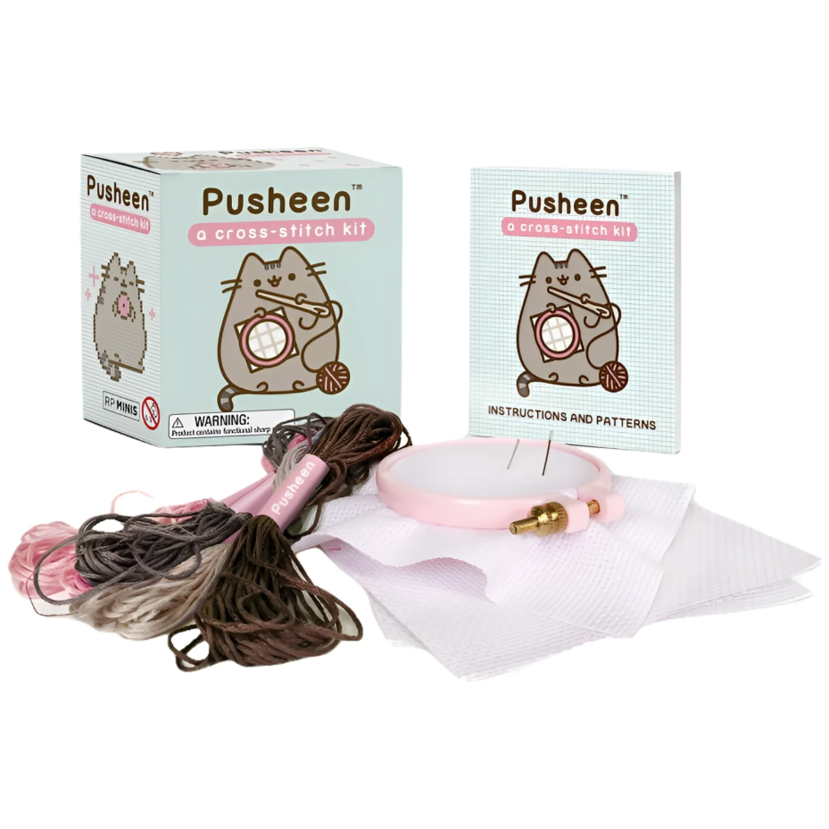 Pusheen: A Cross-Stitch Kit