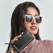 Brighton Mingle Sunglasses (A13240) WHT/SLV