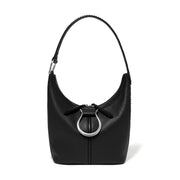 Brighton Wyatt Shoulder Bag (Black) (H44263)