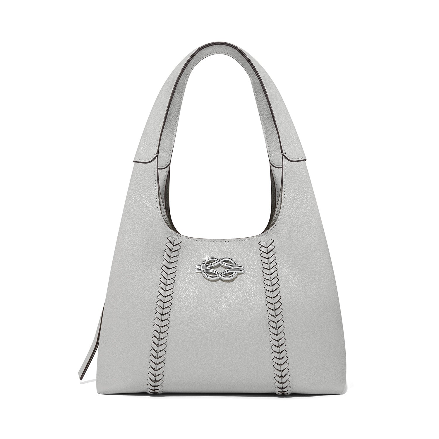 Brighton Interlock Harmony Selene Sterling Handbag (H4440S)