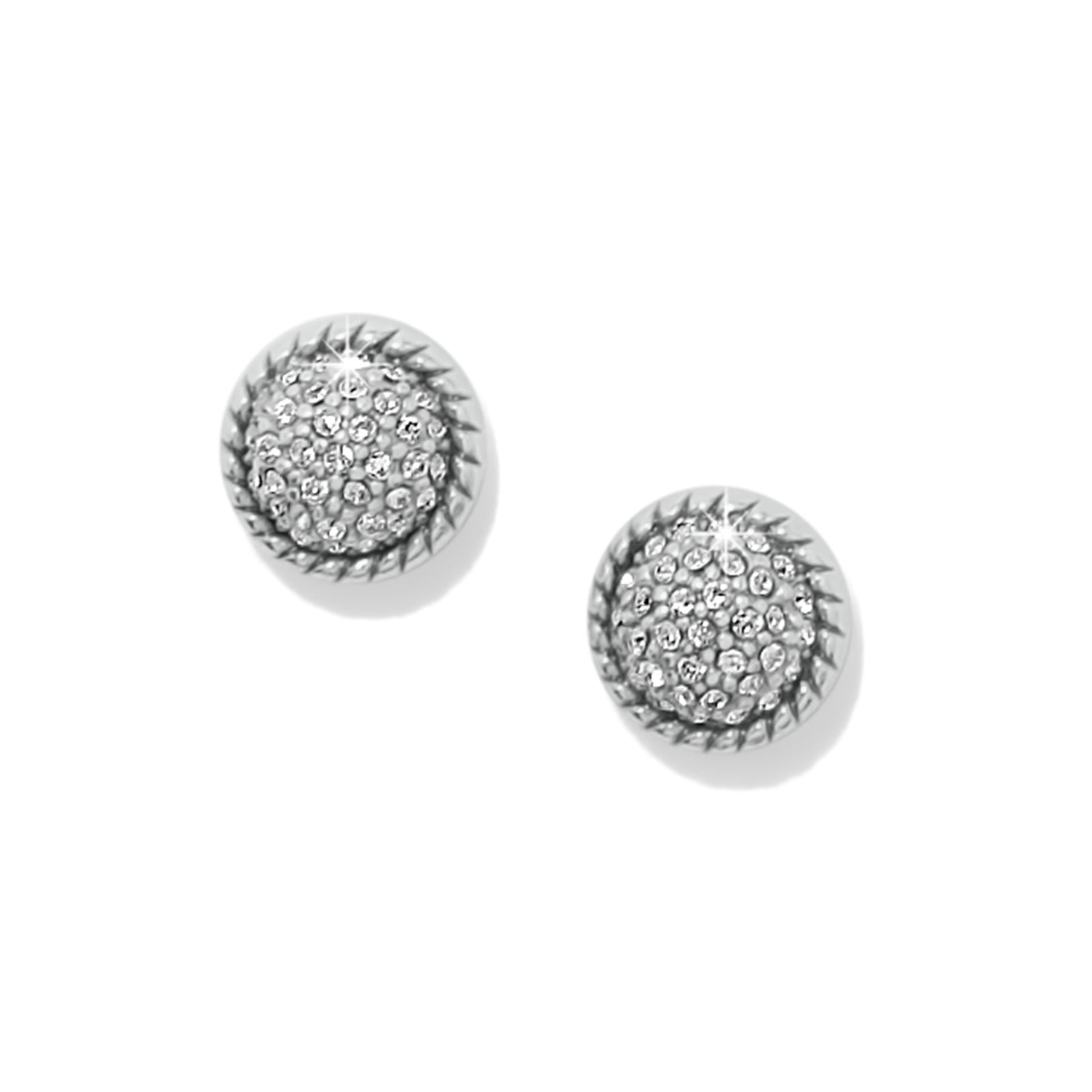 Brighton Illumina Celeste Dome Post Earrings (SLV)