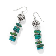 Brighton Contempo Sonora Verde Blue French Wire Earring (JA0337)