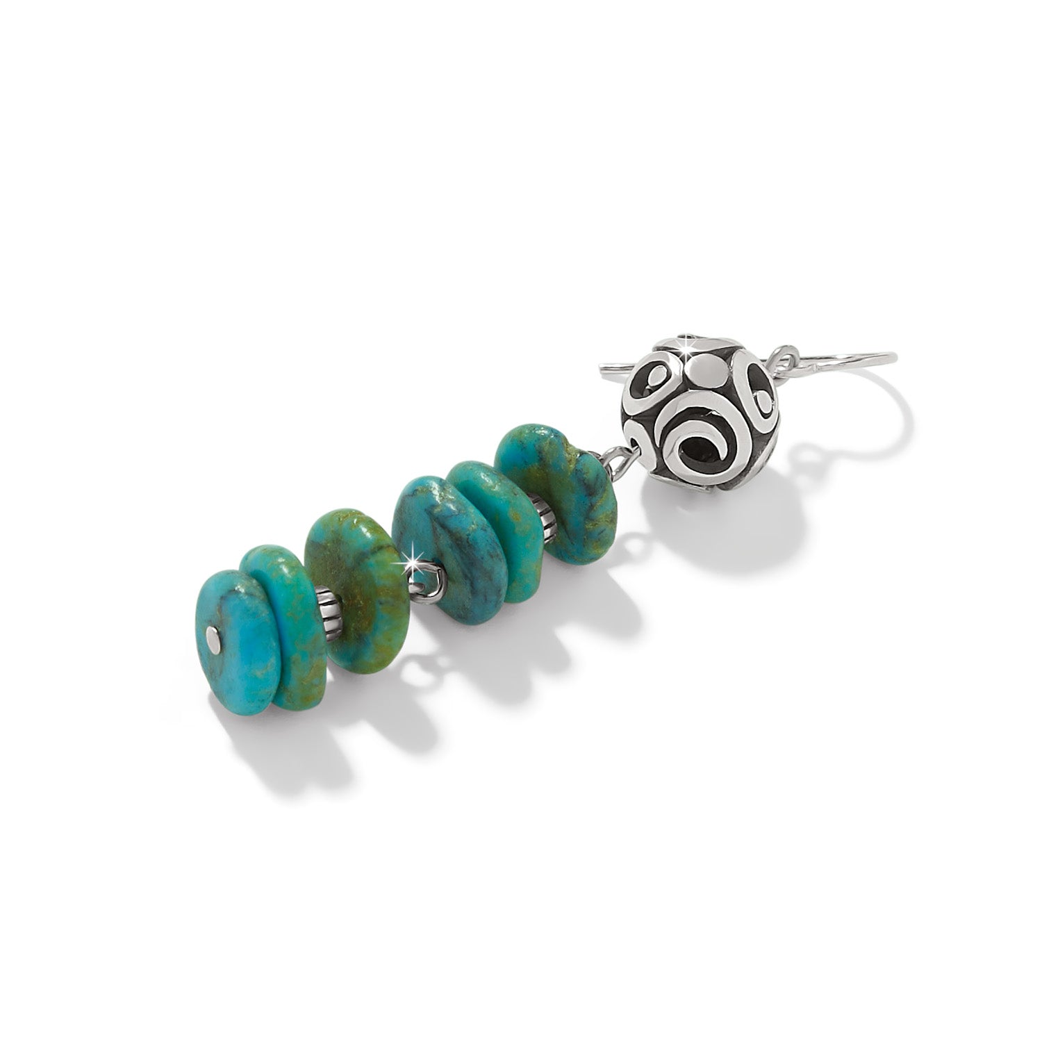 Brighton Contempo Sonora Verde Blue French Wire Earring (JA0337)