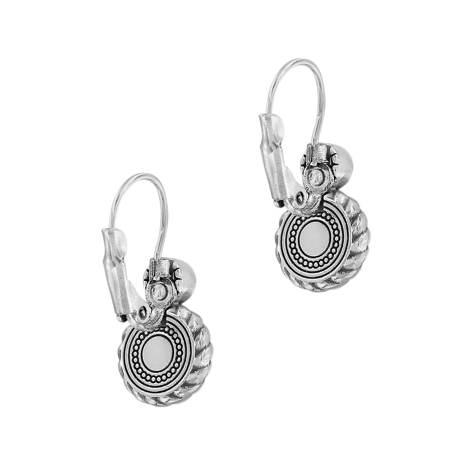 Brighton Halo Eclipse Leverback Earring (JA5753)