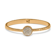 Brighton Illumina Celeste Dome Hinged Bangle (GLD)