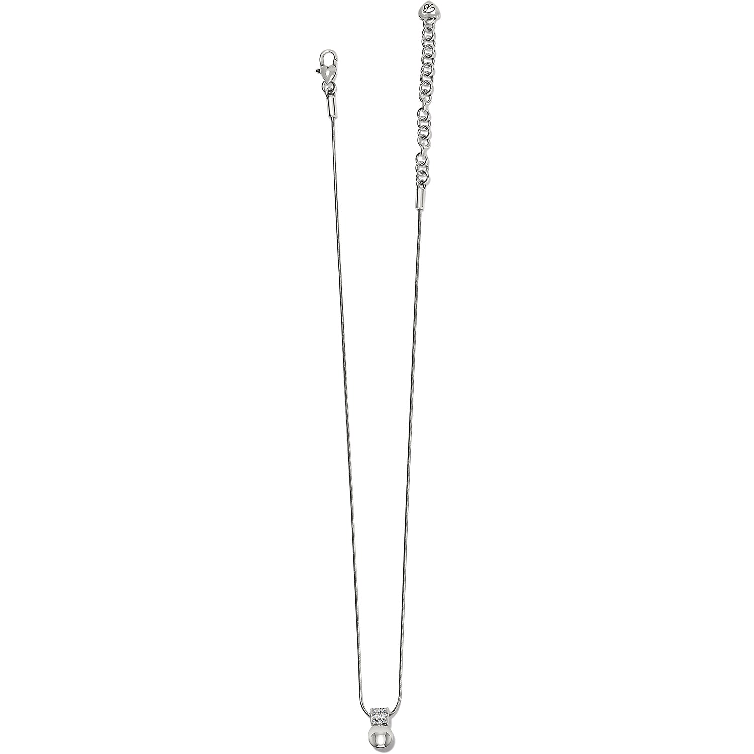 Brighton Meridian Petite Necklace (JL3832)(Silver)