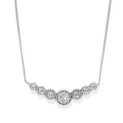 Brighton Illumina Celeste Bar Necklace (SLV)