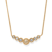 Brighton Illumina Celeste Bar Necklace (GLD)