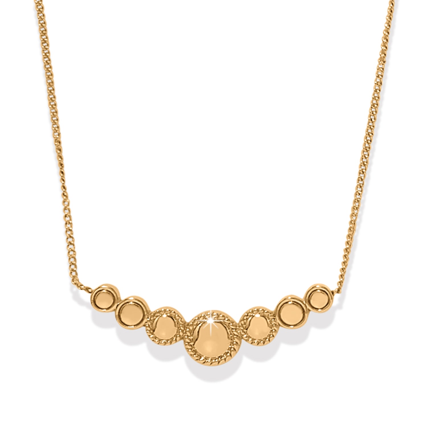 Brighton Illumina Celeste Bar Necklace (GLD)
