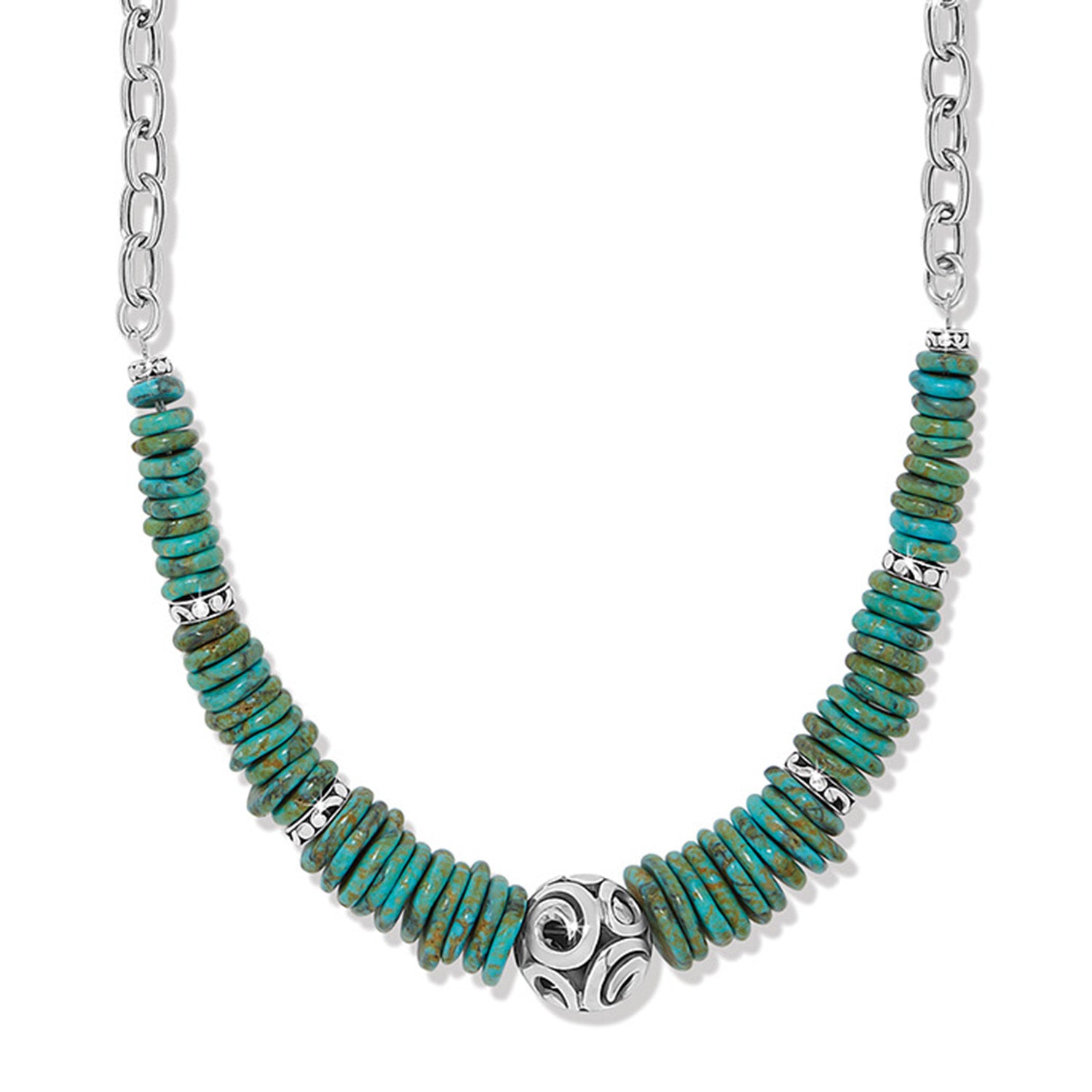 Brighton Contempo Sonora Verde Blue Necklace (JM0251)
