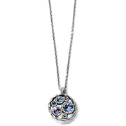 Brighton Halo Petite Necklace (JM2753)(Silver Stone)