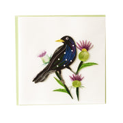 Quilling Card Starling (BL1275)