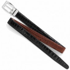 Brighton Croc Stamp Reversible Belt