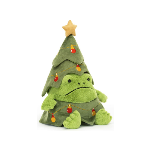 Jellycat Ricky Rain Frog Christmas Tree