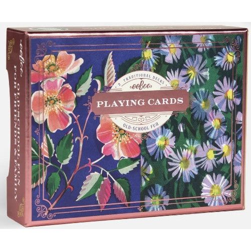 eeBoo Roses & Asters 2 Set Playing Cards