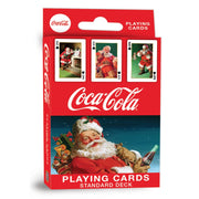 MasterPieces - Coca-Cola Vintage Santa Playing Cards - 54 Card Deck